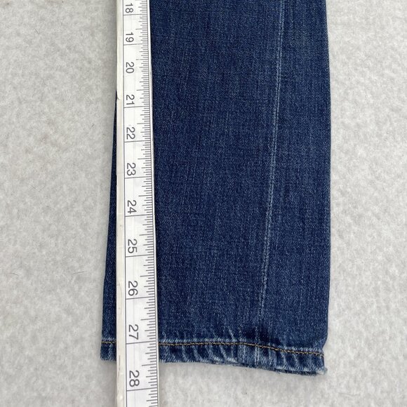 Citizens of Humanity Jeans 30 x 27 Liya High Rise Crop Distressed Women's 28 - Picture 10 of 13